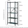 SevenComfort Küchenregal Standregal Mikrowellen Regal Produktbild-Vorschau 7