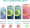 2x iPhone 12 PRO MAX 6,7 3D Schutzglas 9H Schwarzer Rand Produktbild-Vorschau 5