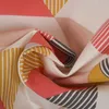 SCHÖNER LEBEN. Kissenhülle Brio Dreiecke Coral rosa pink Produktbild-Vorschau 7