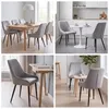 Duhome Lot de 2 chaises de salle à manger rembourrées en Voir les images du produit 9