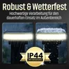 Solar Zaunleuchte Zaunlicht Außenbeleuchtung Garten mit Produktbild-Vorschau 8
