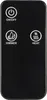 A black remote control with three buttons: ON/OFF, DIMMER, and HEAT. Produktbild-Vorschau