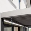 PRIMEYARD Pergola 3x6 m poteaux en aluminium avec lames Voir les images du produit 11