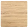 vidaXL Tavolo da bistrot marrone chiaro 80x80 cm MDF Anteprima dell’immagine prodotto 2