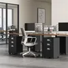 Yaheetech Mobiler Aktenschrank Rollcontainer mit 3 Produktbild-Vorschau 3