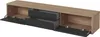 A modern TV cabinet with two drawers and two doors, shown with the doors open. Produktbild-Vorschau