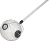 A rolling nut collector with an adjustable aluminum handle against a white background. Náhled obrázku produktu