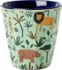 Rice Becher Melamin 6er Set Jungle Animals Print Produktbild-Vorschau 2