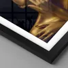 Gerahmtes Poster - Schwarzer Rahmen - Gold Frau Stück - Produktbild-Vorschau 2