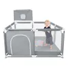 Laufstall Baby 126x126cm,Baby Laufstall mit Produktbild-Vorschau 7