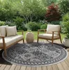 Tapiso Teppich Rund Sisal MELISSA Outdoorteppich Indoor Produktbild-Vorschau 3