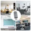Collage of four scenes (home, office, school, hotel) with a central image of a smartphone infrared transmitter. Produktbild-Vorschau