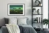 MuchoWow® MuchoWow® Gerahmtes Poster Nordlichter - Berg - Produktbild-Vorschau 2