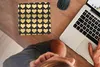 MuchoWow® Mauspad Mousepad Muster - Herz - Gold - Schwarz Produktbild-Vorschau 3