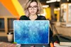 MuchoWow® Laptop Aufkleber Sticker Cover Aquarell - Blau - Produktbild-Vorschau 5