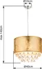 Globo Lighting Hängeleuchte Metall Nickel matt, 1x E27 Produktbild-Vorschau 4