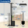 Toilettenpapierhalter, Klopapierhalter, 4-in-1 Produktbild-Vorschau 5