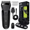 Braun Series 3 300s – 3 lame – Adatta per l'uso a umido e a Anteprima dell’immagine prodotto 1