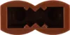 A close-up, front-facing view of a single brown LEGO brick. Podgląd zdjęcia produktu