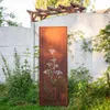 4x Sichtschutz Metall - 160 cm x 50 cm - Edelrost - Produktbild-Vorschau 5