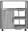 vidaXL Schrank mit Ladestation Mit Rad Graues Sonoma 61 x Produktbild-Vorschau 3