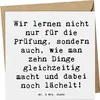 Mr. & Mrs. Panda Grußkarte Spruch Auszubildende Lächeln - Produktbild-Vorschau 1