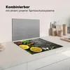 KitchenYeah® Kryt varné desky citron - bylinky - betonový Náhled obrázku produktu 8