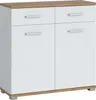 Garderoben-Set 6-teilig mit Garderobenschrank in weiß mit Produktbild-Vorschau 7