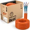 B.E.S.T. CAT 7 Netzwerkkabel 100 m Duplex S/FTP 10 Gbit/s Produktbild-Vorschau 1