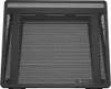 A top-down view of a black laptop stand. Anteprima dell’immagine prodotto