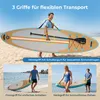 Stand Up Paddle Board 320x84x15 cm, MB. bis 160 kg, extra Produktbild-Vorschau 9