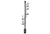 A thermometer with markings. Náhled obrázku produktu