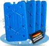 NEMT 4 x flacher Kühlakku 400 ml Kühlakkus 25x14x1,4cm Produktbild-Vorschau 1