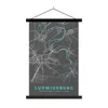 MuchoWow® Textilposter Stadtplan - Ludwigsburg - Produktbild-Vorschau 1
