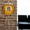 Kein Bier vor 4! Wanduhr aus Alu Produktbild-Vorschau 8
