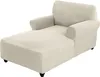 Chaise Longue Cover Stretch Chaise Longue Slipcover pro Náhled obrázku produktu 1