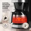 A close-up of a coffee maker with informational graphics. Produktbild-Vorschau