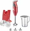 Set di frullatori manuali Bamix SwissLine - 200 W - rosso Anteprima dell’immagine prodotto 1