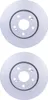 2x HELLA 8DD 355 127-861 Bremsscheibe Vorderachse Produktbild-Vorschau 6