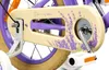 Rower dla dziewczynki 14 cali pchacz kółka boczne Flower Podgląd zdjęcia produktu 15