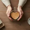 Bicchiere termico con doppio fondo, 220 ml, cuore, tazza da Anteprima dell’immagine prodotto 3