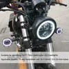 boîtier de phares de moto de 7 pouces, support de seau Voir les images du produit 10