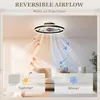 Stropní svítidlo HOMCOM s ventilátorem, 50cm stropní Náhled obrázku produktu 8