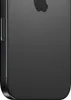 A close-up shot of the back of a black iPhone. Produktbild-Vorschau