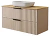 Waschtisch mit Unterschrank TIBU 80x50x46 Kaschmir Eiche Produktbild-Vorschau 1