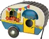 DanDiBo Vogelhaus zum Aufhängen Metall Deko Wohnwagen Produktbild-Vorschau 7