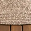 Volero - Outdoor Jute Teppich Rund - Bali Braun - Ø 100 cm Produktbild-Vorschau 2