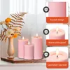 Meisterhome® 3er-Set Flammenlose LED Kerzen Rustik mit Produktbild-Vorschau 7