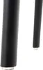 Close-up view of two black chair legs on a white background. Anteprima dell’immagine prodotto