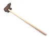 Handgefertigter Holz Bleistift Braun mit abnehmbarer Produktbild-Vorschau 2